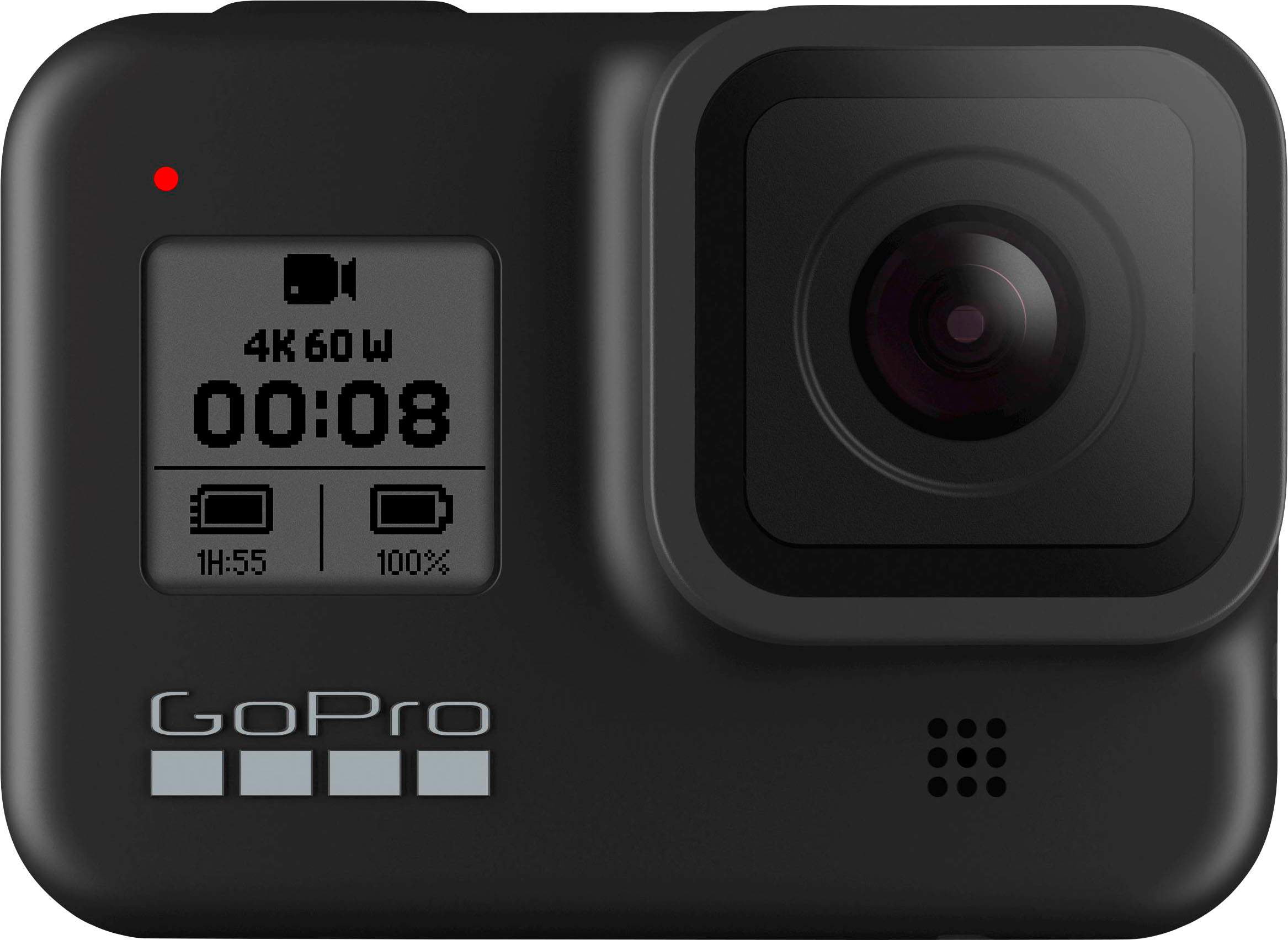 GoPro HERO8 Black 4K Waterproof Action Camera Black CHDHX 