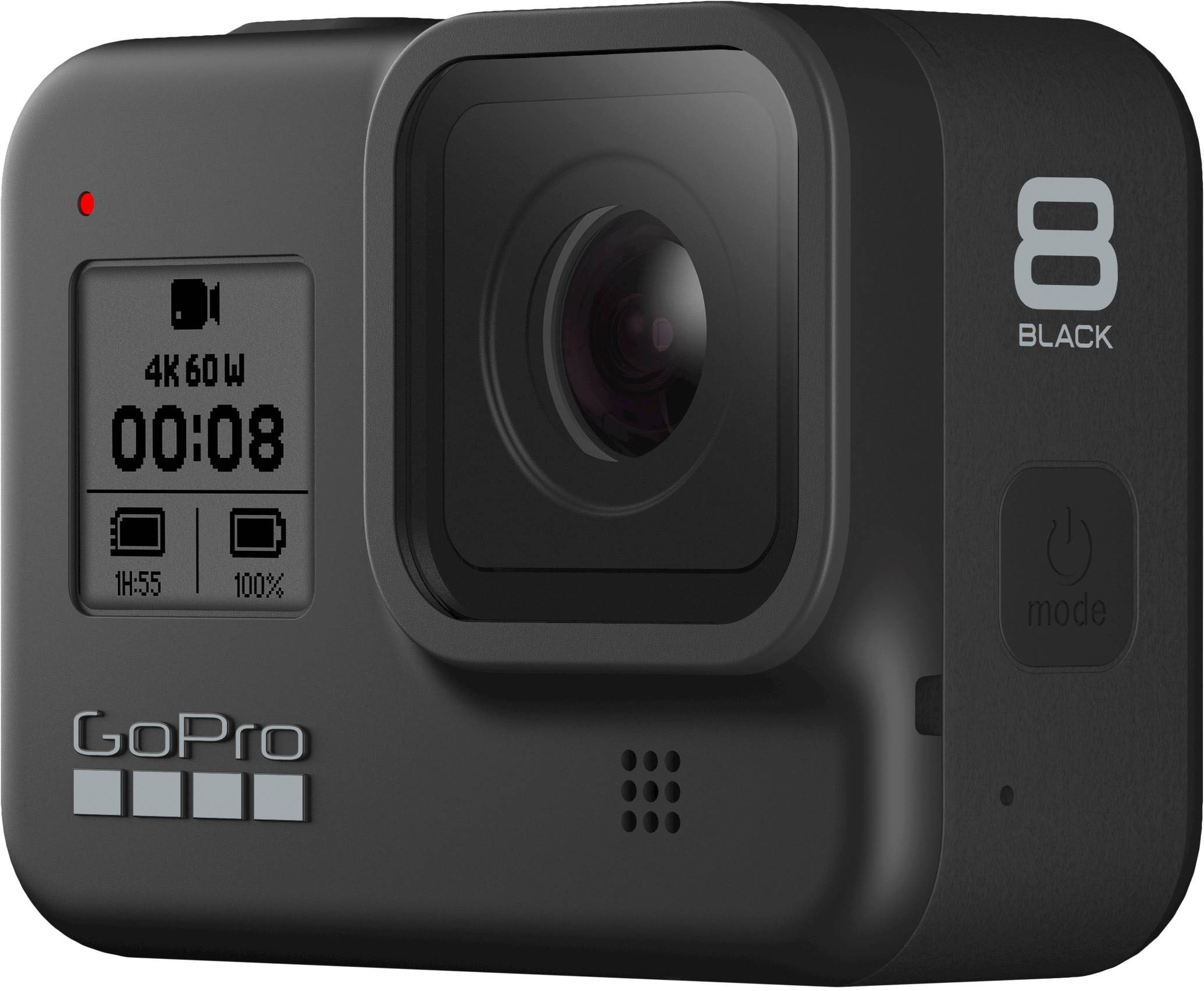 カメラ ビデオカメラ GoPro HERO8 Black 4K Waterproof Action Camera Black CHDHX-802-XX 