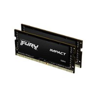 Kingston - FURY Impact 32GB (2PK X 16GB) 2666MHz DDR4 CL15 SODIMM Desktop Memory - Front_Zoom