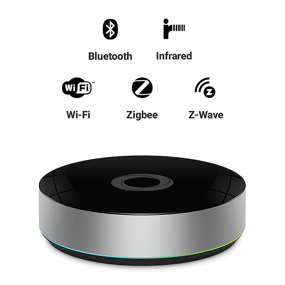 Alt View 11. Homey - Bridge Universal Smart Home Hub - Silver.