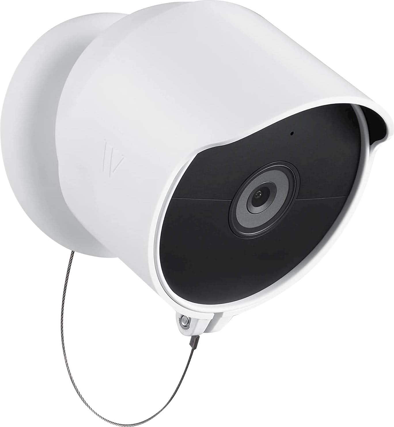 Alt View 11. Wasserstein - Anti-Theft Mount for Google Nest Cam (Battery) - White.