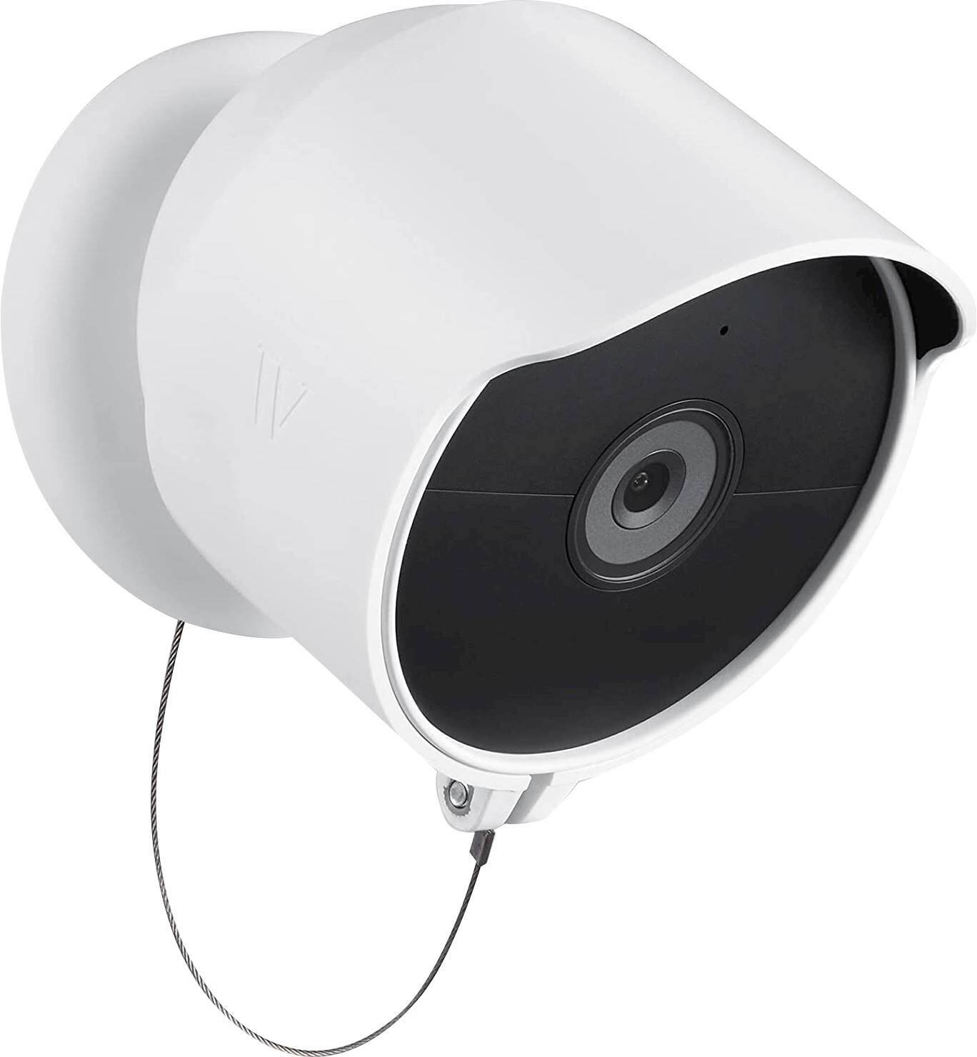Alt View 11. Wasserstein - Anti-Theft Mount for Google Nest Cam (Battery) - White.