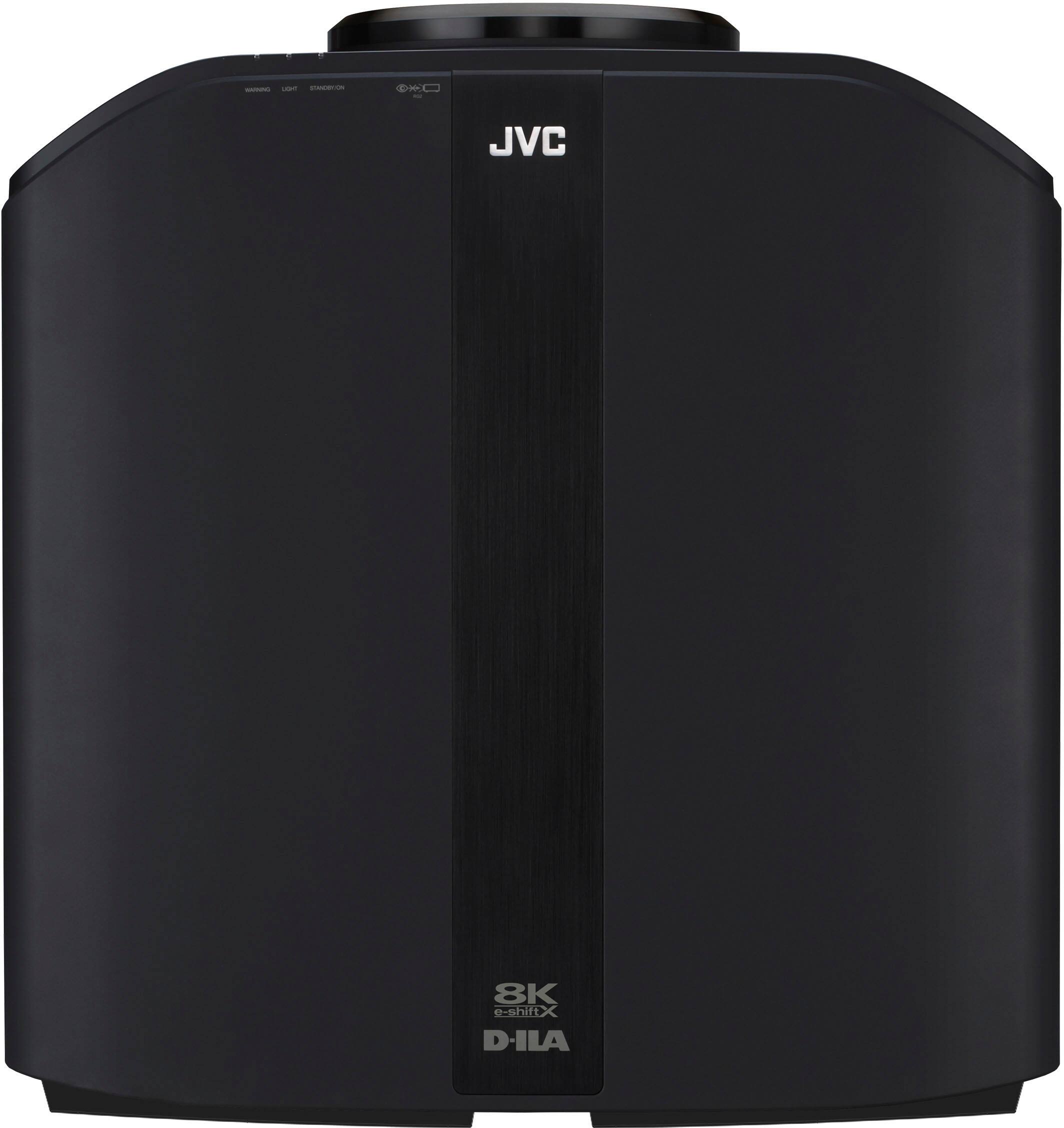 Top. JVC - JVC DLA-NZ9 D-ILA Laser Projector, 3000 Lumen,100K:1 Native Contrast, 8K/60P, 4K/120P HDMI Inputs, 100 mm All Glass Lens - Black.