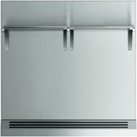 Fisher & Paykel - 30 in. x 30 in. Combustible Wall in Stainless Steel for Dual Fuel and Induction Models (RDV3/RIV3/RHV3) Only - Silver - Front_Zoom