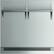 Front. Fisher & Paykel - 30 in. x 30 in. Combustible Wall in Stainless Steel for Dual Fuel and Induction Models (RDV3/RIV3/RHV3) Only - Silver.
