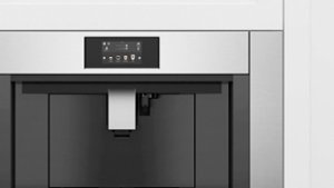 Fisher & Paykel - Single Serve Built-in Coffee Maker and Espresso Machine - Stainless Steel - Front_Zoom