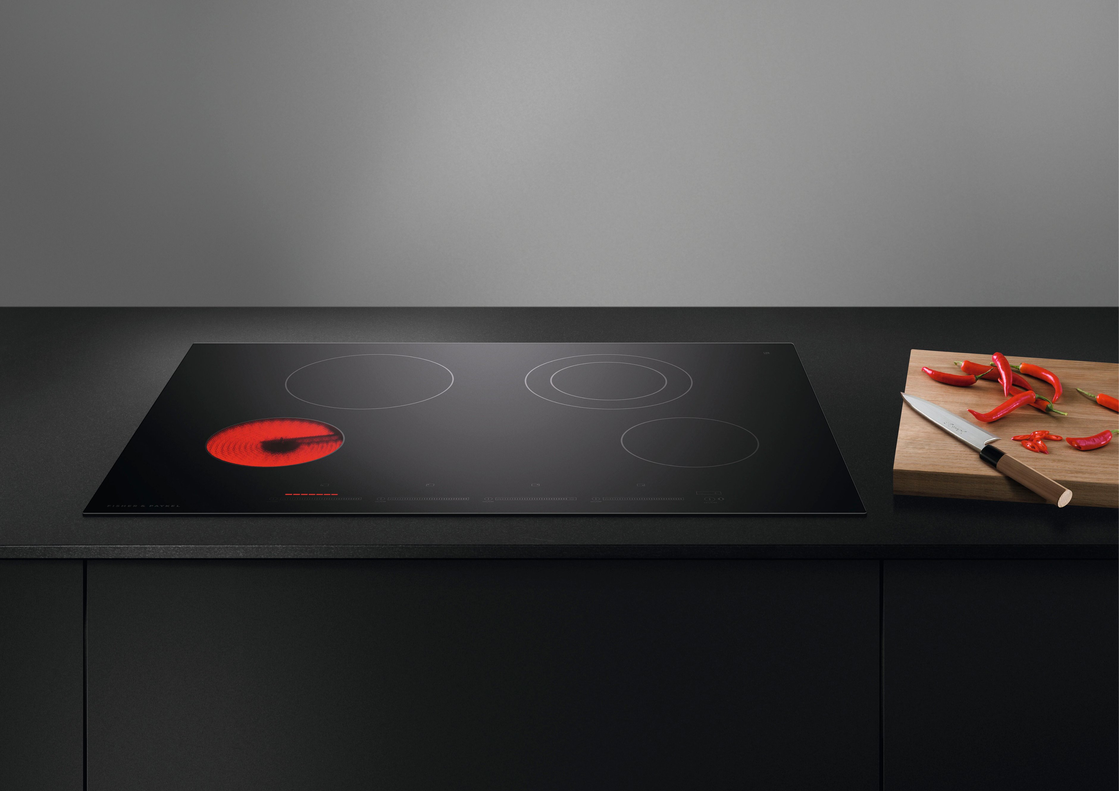 LG 30 Built-In Electric Cooktop with 5 Elements and Warming Zone