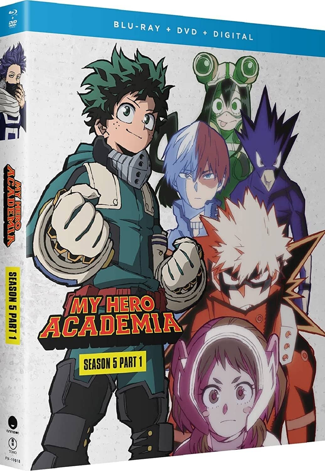 Front. My Hero Academia: Season 5 - Part 1 (MHA)   - BLU-RAY.
