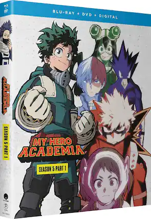 Front. My Hero Academia: Season 5 - Part 1 (MHA) - BLU-RAY.