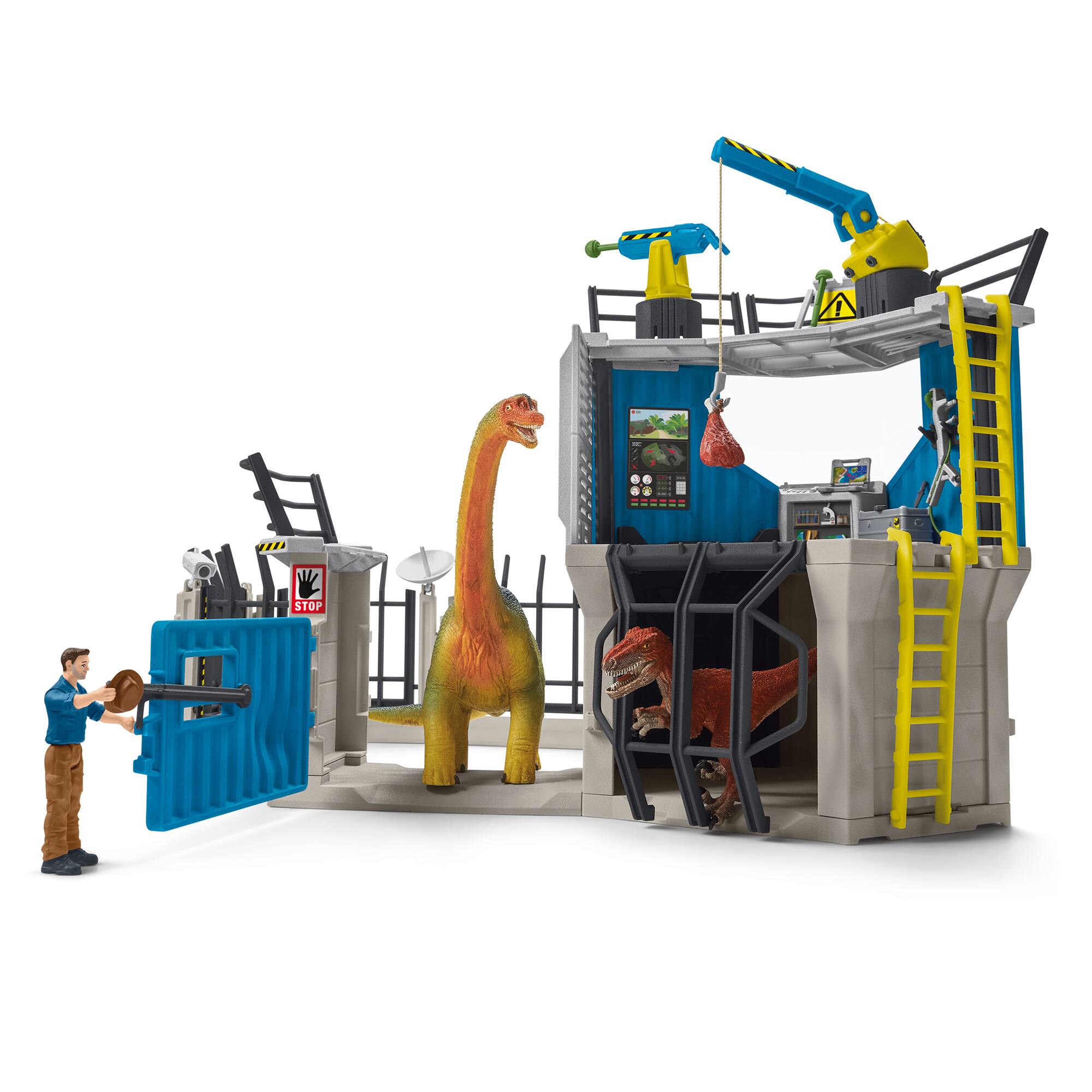 Left. Schleich - Dinosaurs: Large Dino Research Station.