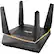Front. ASUS - RT-AX92U AX6100 Dual-Band WiFi 6 Wireless Router with Life time internet Security - Black.