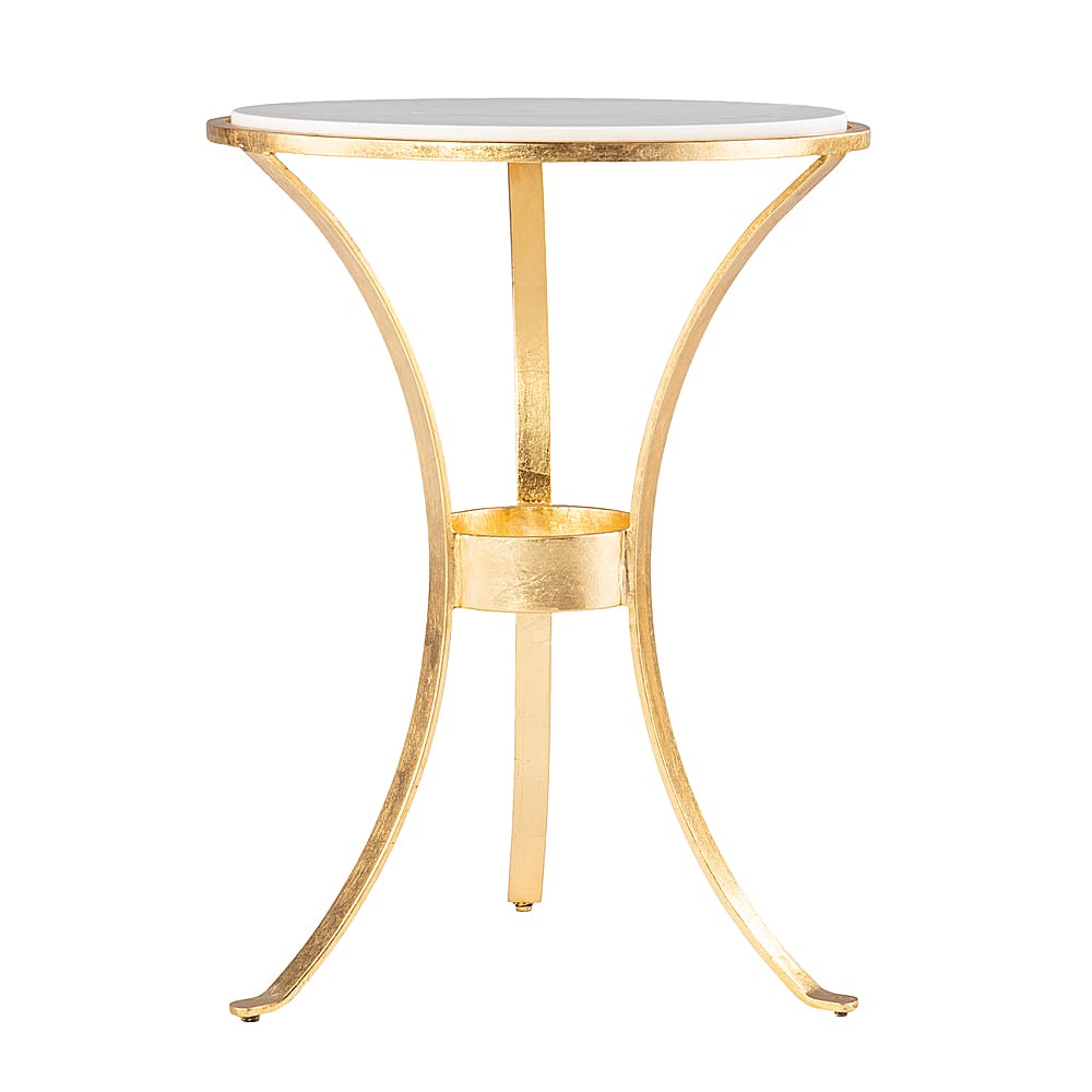 Left View: Southern Enterprises - Fordoche Round Accent Table