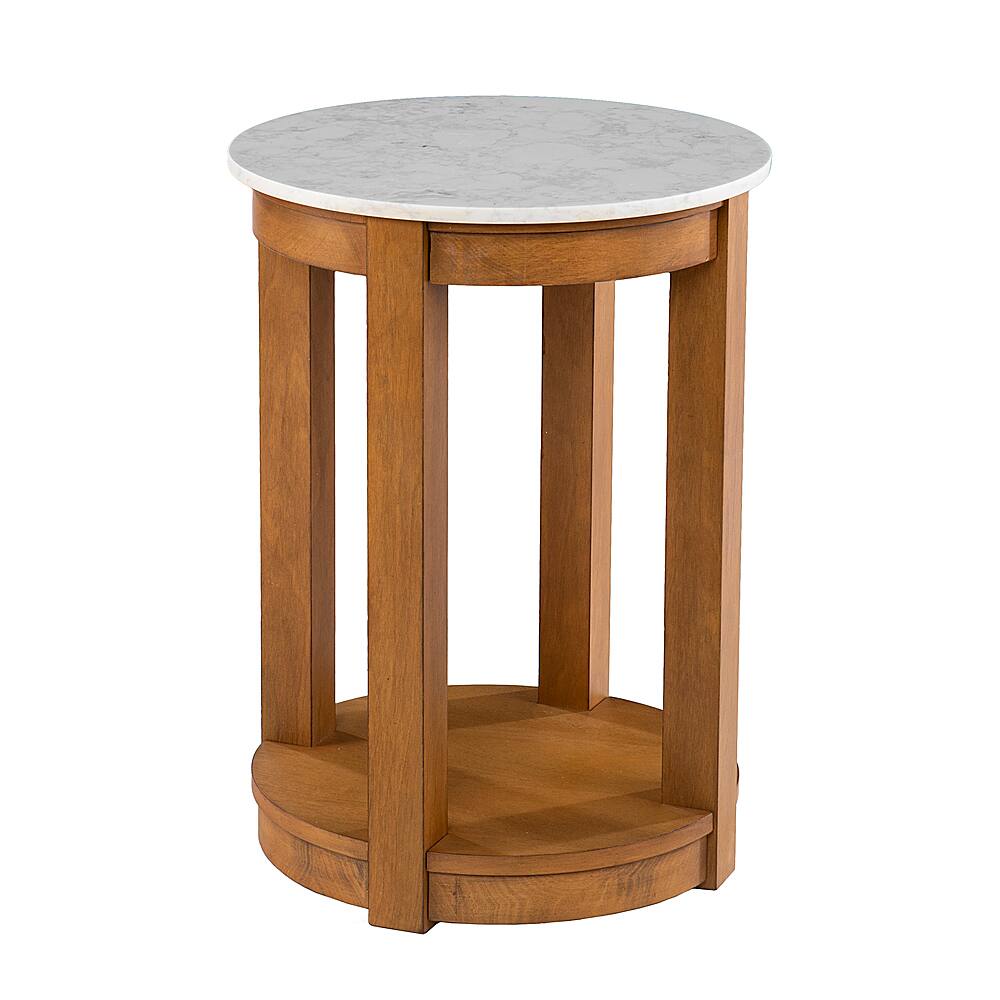 Angle View: SEI Furniture - Chandlen Round End Table