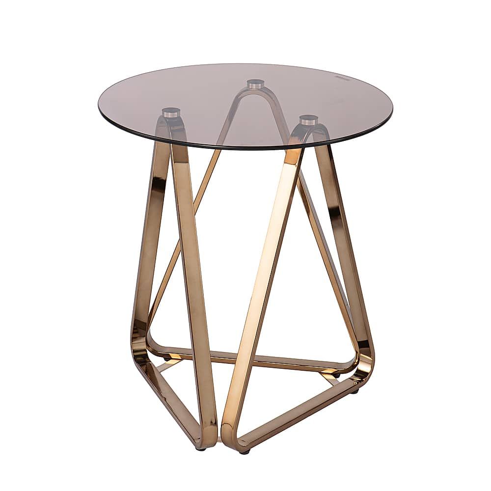 Angle View: Southern Enterprises - Stondon Round End Table