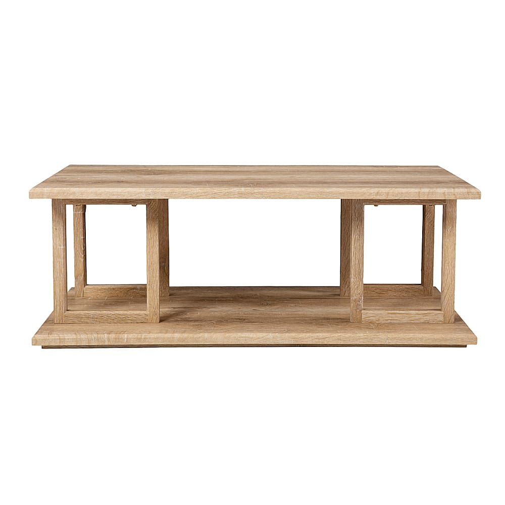 Left View: Southern Enterprises - Markworth Geometric Cocktail Table