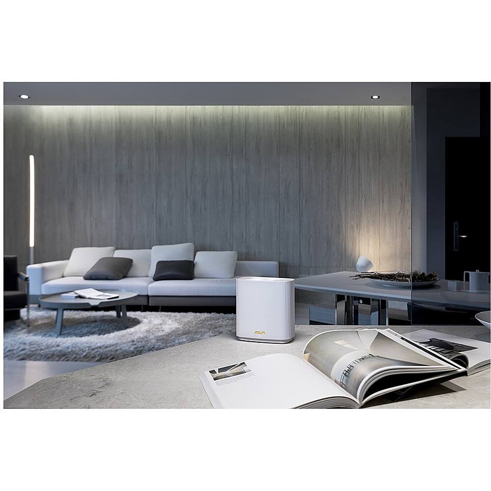 Alt View 16. ASUS - ZenWiFi ET8 Wireless-AX Wi-Fi Router - White.