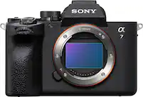 Sony - Alpha 7 IV Full-frame Mirrorless Interchangeable Lens Camera - (Body Only) - Black - Front_Zoom