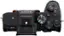 Top. Sony - Alpha 7 IV Full-frame Mirrorless Interchangeable Lens Camera - (Body Only) - Black.