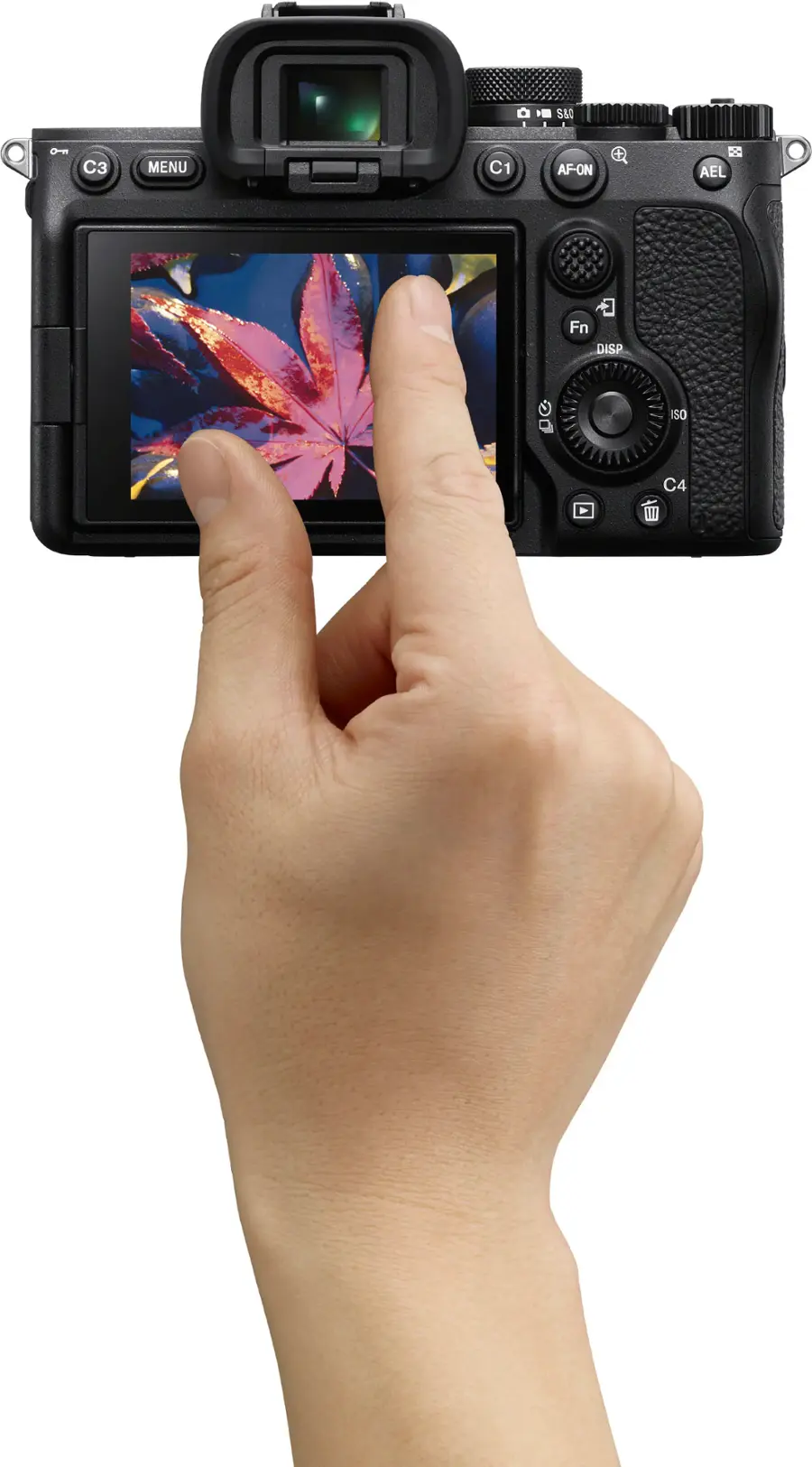 Alt View 12. Sony - Alpha 7 IV Full-frame Mirrorless Interchangeable Lens Camera - (Body Only) - Black.