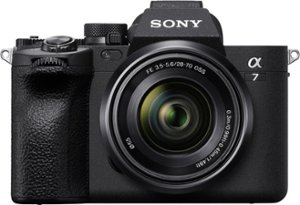 Sony - Alpha 7 IV Full-frame Mirrorless Interchangeable Lens Camera with SEL2870 Lens - Black