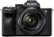 Front. Sony - Alpha 7 IV Full-frame Mirrorless Interchangeable Lens Camera with SEL2870 Lens - Black.