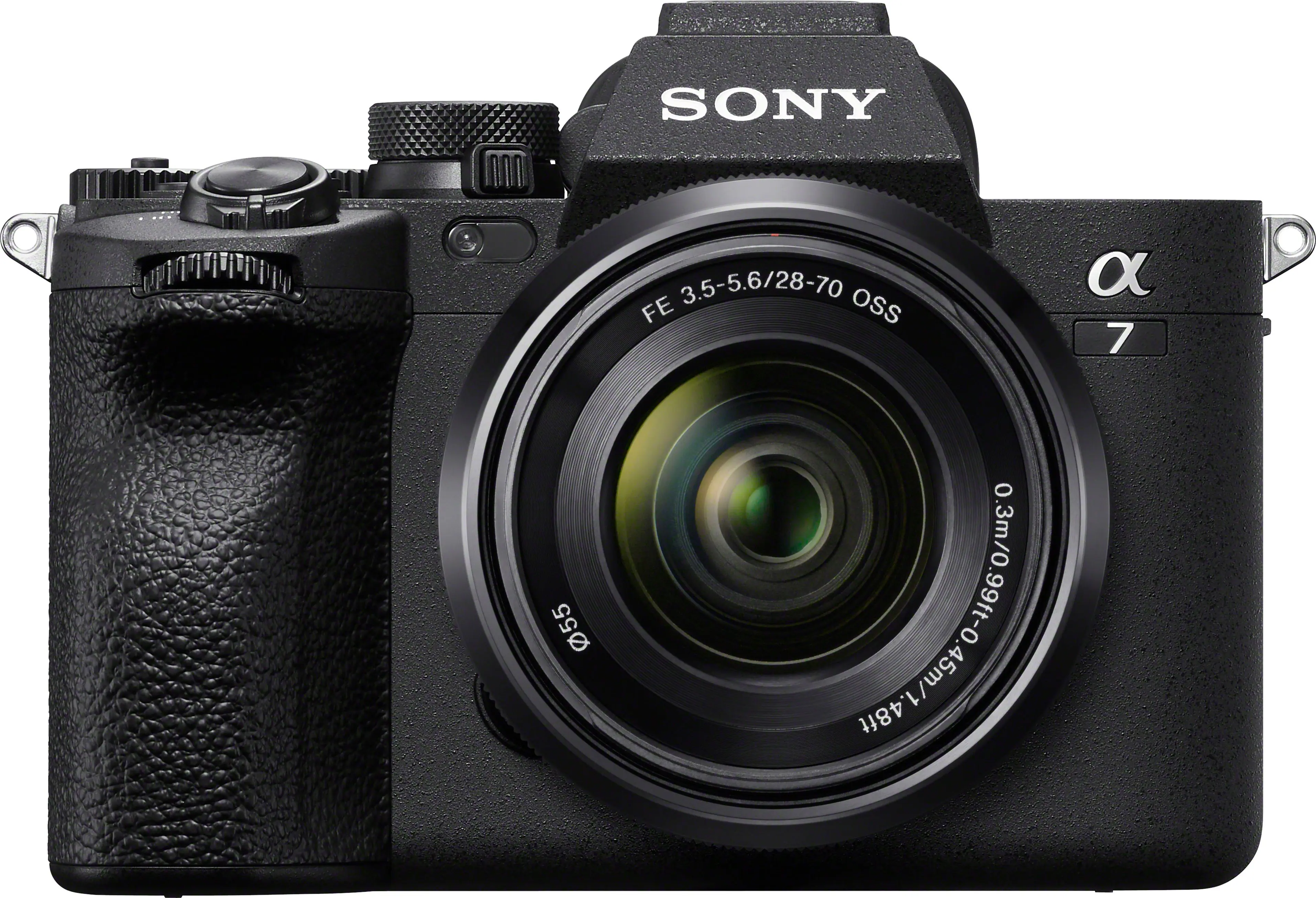 Sony - Alpha 7 IV Full-frame Mirrorless Interchangeable Lens Camera with SEL2870 Lens - Black