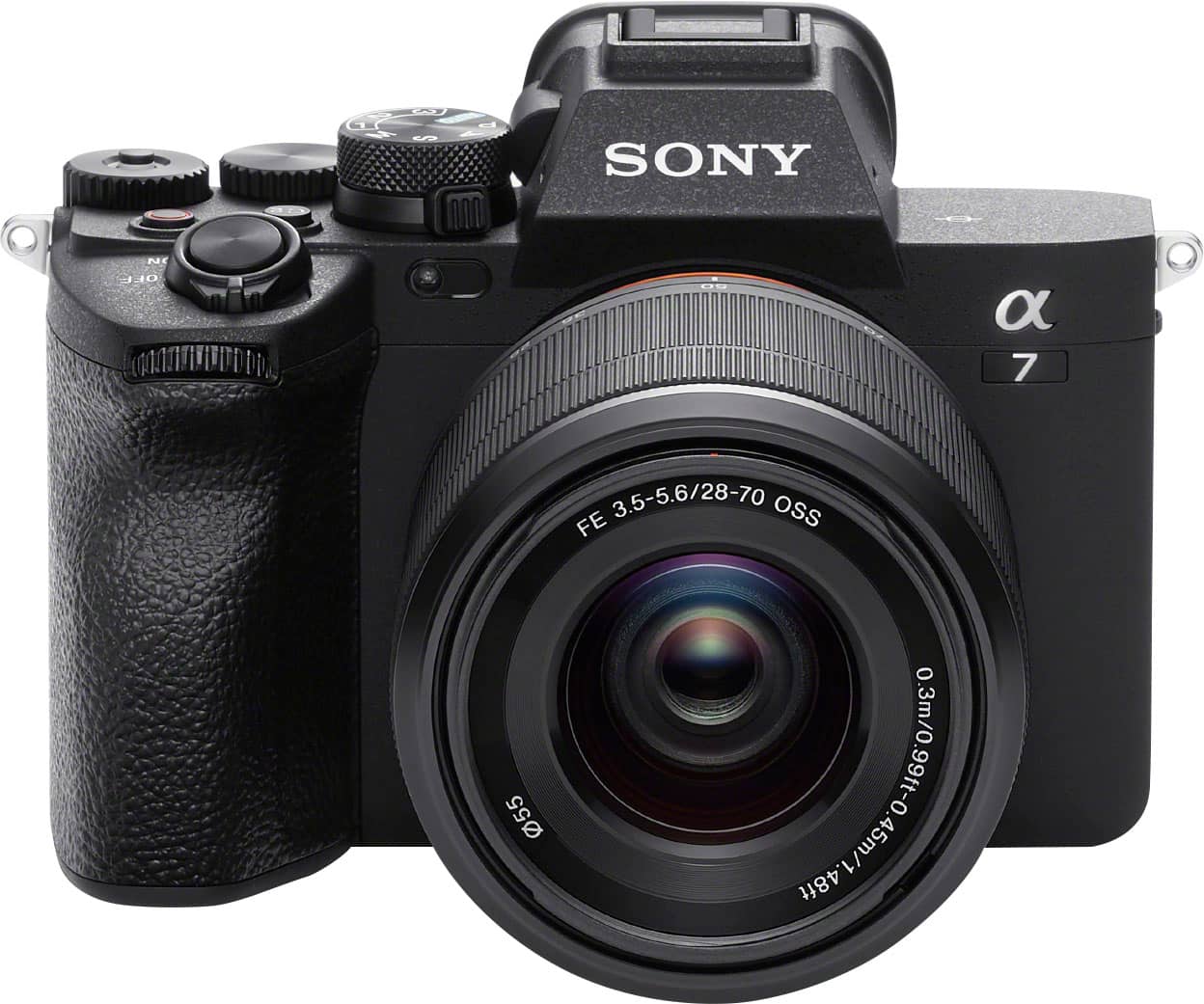 Alt View 11. Sony - Alpha 7 IV Full-frame Mirrorless Interchangeable Lens Camera with SEL2870 Lens - Black.