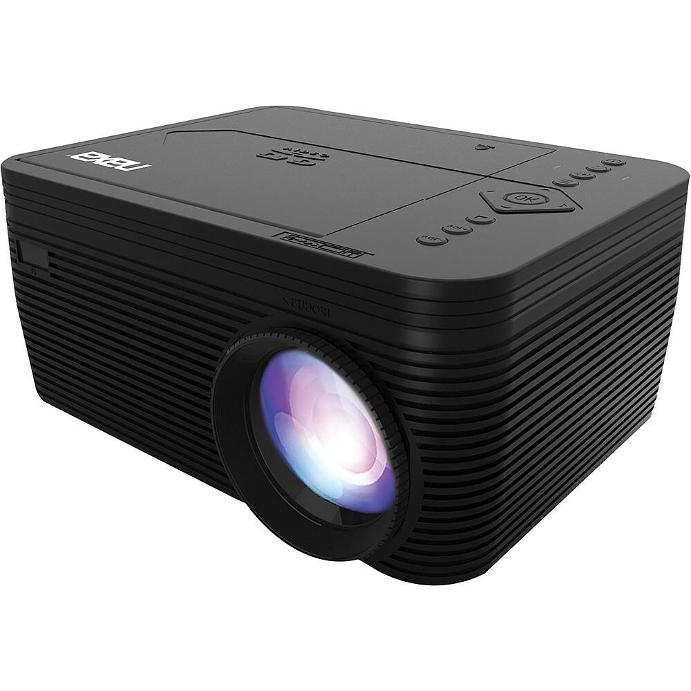 Front. Naxa - NVP-2501C 1280 x 720 LCD Projector - Black.