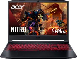Acer - Nitro 5 – Gaming Laptop - 15.6" FHD 144Hz – Intel 11th Gen i5 - GeForce GTX 1650 - 8GB DDR4 - 256GB SSD – Windows 11 - Front_Zoom
