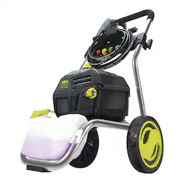 Sun Joe - Electric Pressure Washer up to 3200 PSI at 1.3 GPM - Green