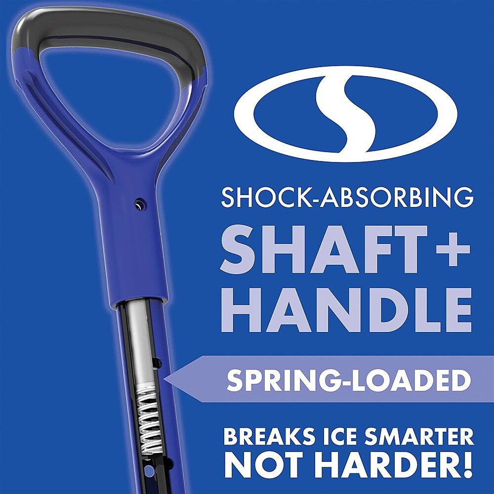 Alt View 15. Snow Joe - Snow Joe SJEG700 Spring Loaded Impact Reducing Steel Ice Chopper - Blue.