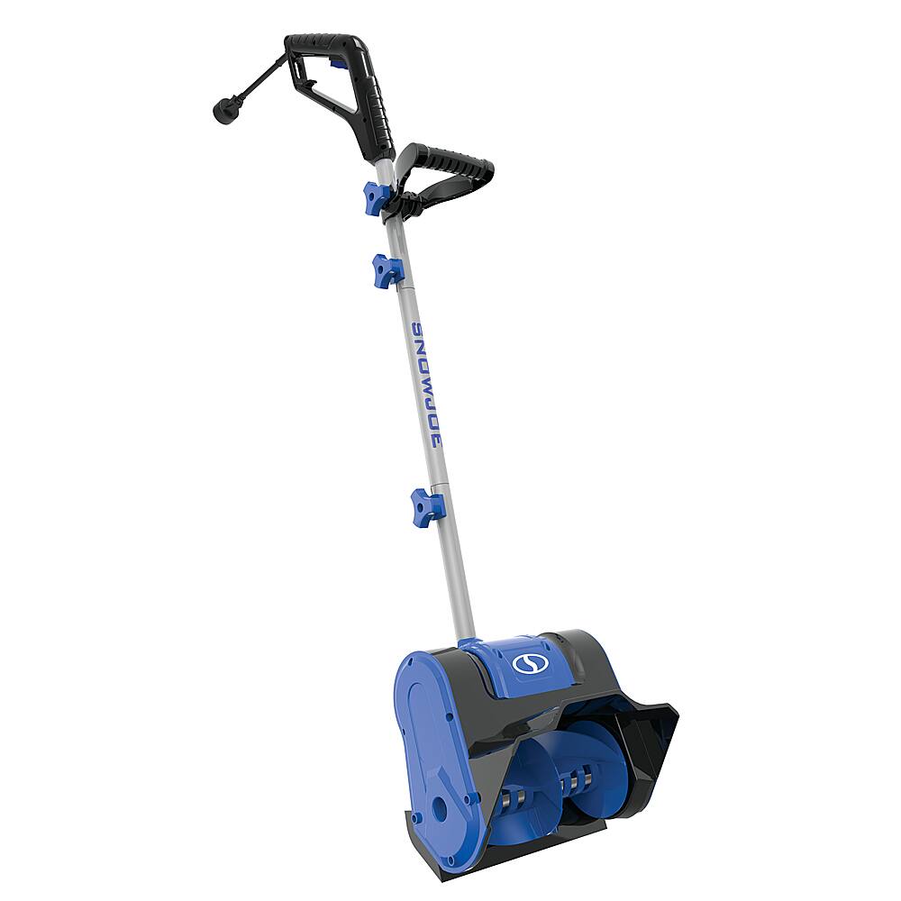 Angle View: Snow Joe 320E-ES Electric Snow Shovel - Blue