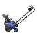 Angle. Snow Joe - 48-Volt iON+ 15-Inch Single Stage Cordless Snow Blower (2 x 4Ah Batteries and 1 x Charger) - Blue.