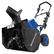 Front. Snow Joe - Snow Joe 24V-X2-SB18 48-Volt iON+ Cordless Snow Blower Kit | 18-Inch | W/ 2 x 4.0-Ah Batteries and Charger - Blue.