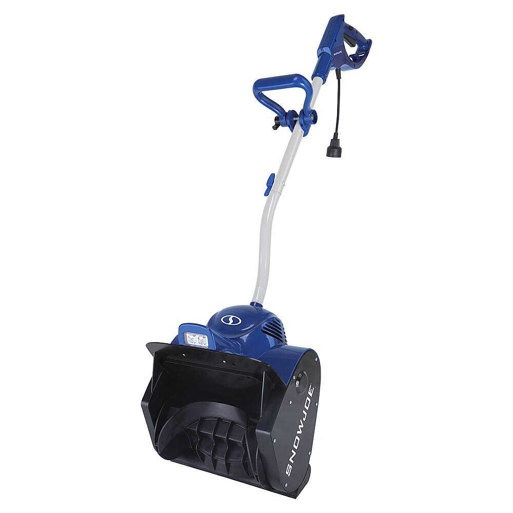 Left. Snow Joe - 324E Electric Snow Shovel - Blue.