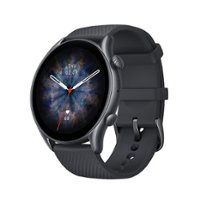 Amazfit - GTR 3 Pro Smartwatch 1.45mm - Infinite Black - Front_Zoom
