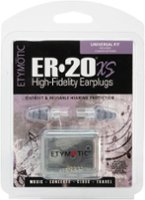 Lucid Hearing - ER•20®XS Universal Fit Clear Stem Earplugs with 3 Eartip Sets in Clamshell Pack - GRAY - Alt_View_Zoom_12