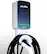 Alt View 1. Juicebox - 48 Amp Hardwired Electric Vehicle Charger - White.