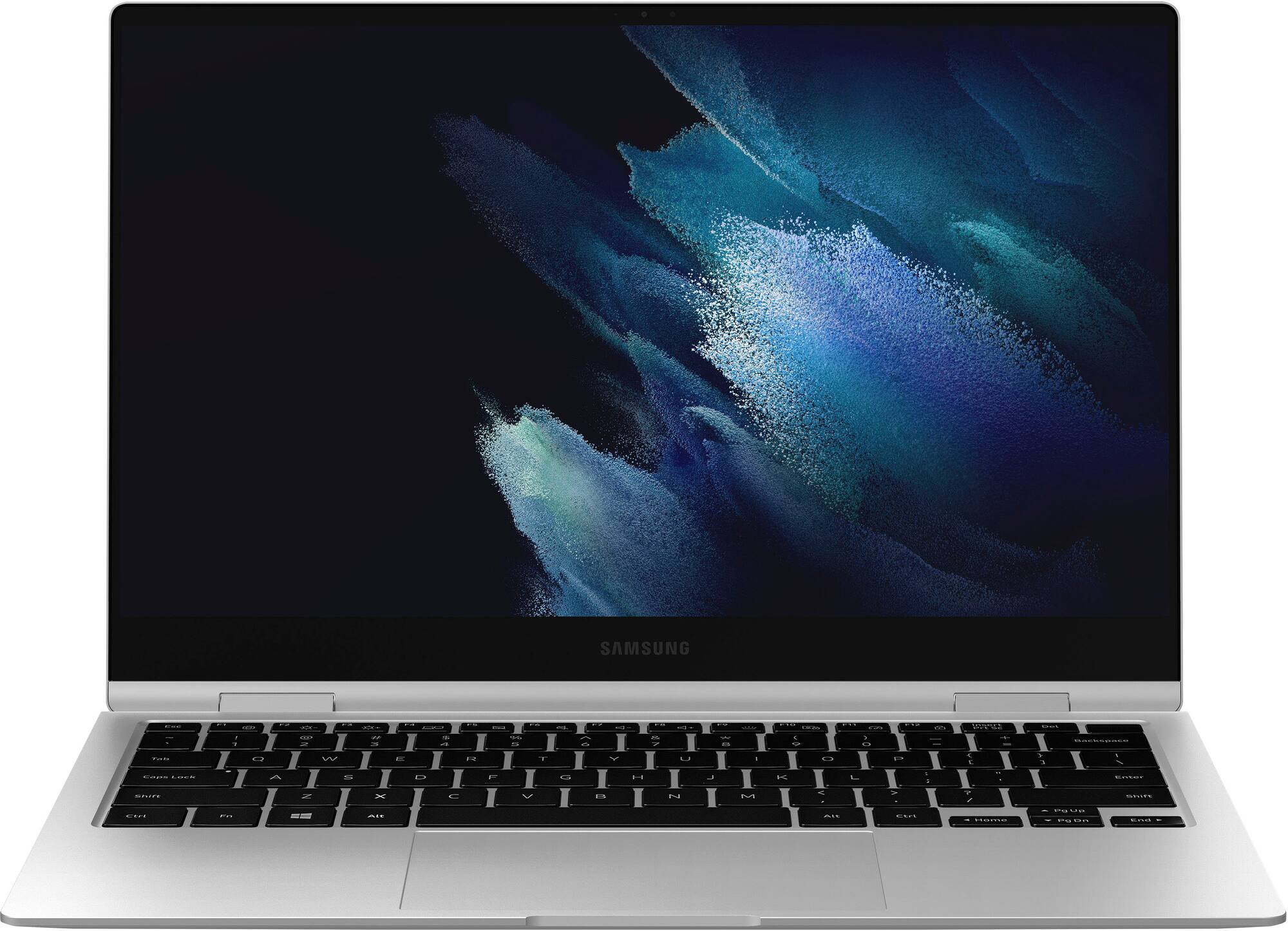 Zoom in on Front Zoom. Samsung - Galaxy Book Pro 360 5G 13.3" AMOLED Touch Screen - Intel® Core™ i5-1130G7 - 8GB Memory - 256GB SSD - Mystic Silver.