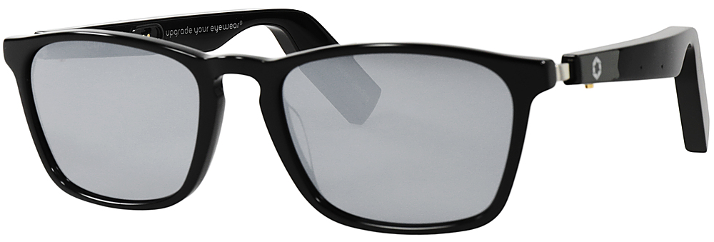 Angle View: Lucyd - Lyte Bluetooth Audio Sunglasses - Darkside
