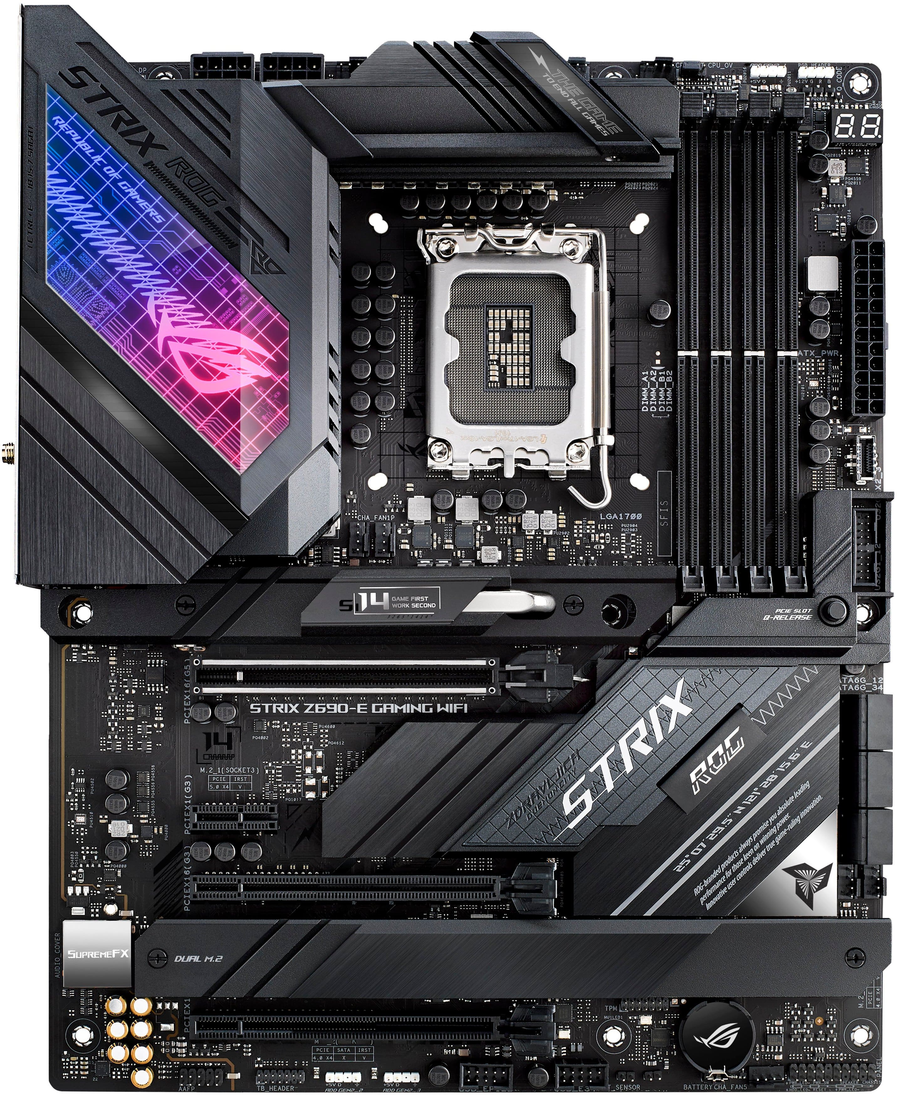 ASUS ROG STRIX Z690-E GAMING WIFI Socket LGA 1700 USB 3.2 Intel