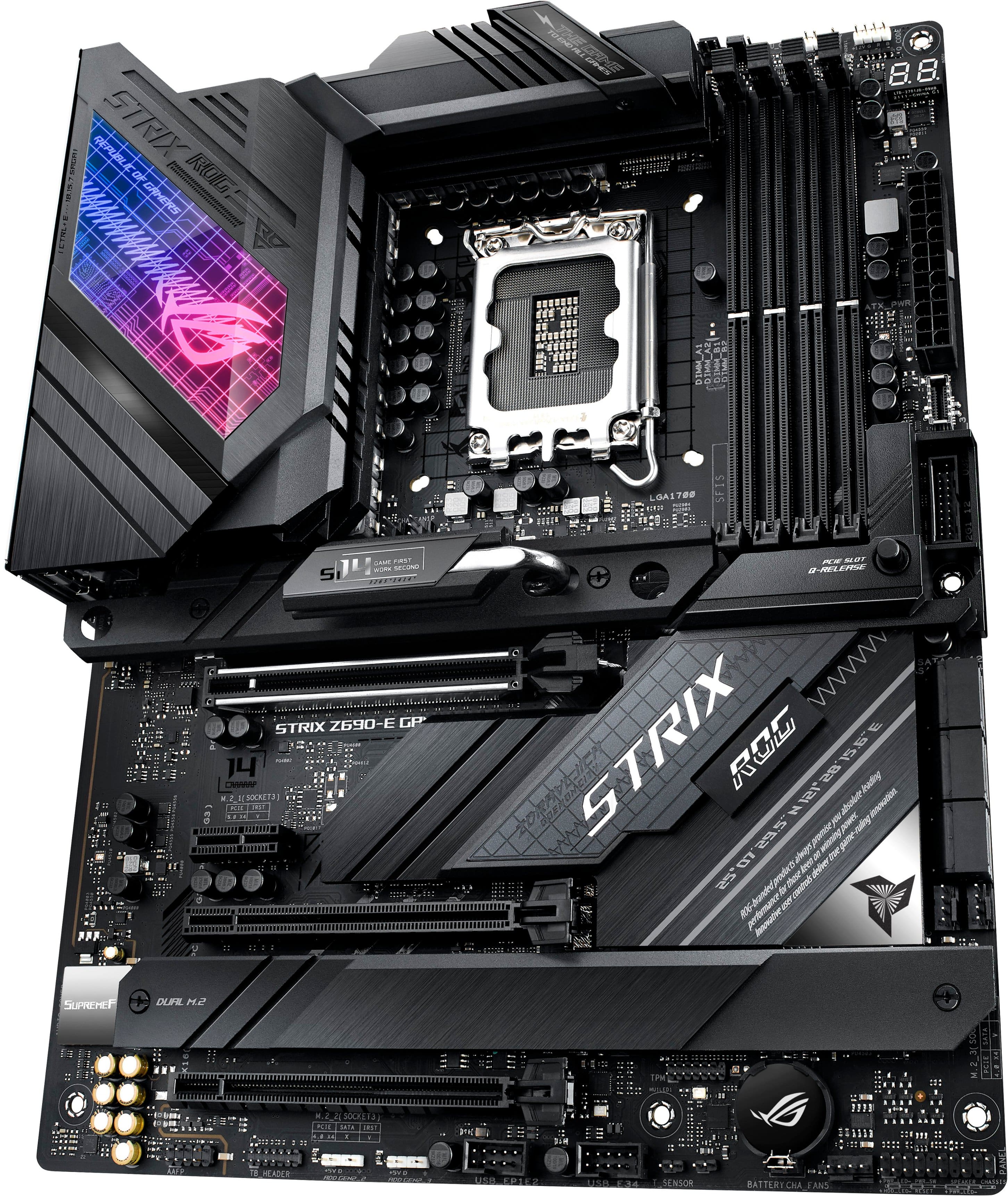 ASUS ROG STRIX Z690-E GAMING WIFI Socket LGA 1700 USB 3.2 Intel