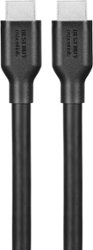 Best Buy essentials™ - 12' 8K Ultra High Speed HDMI® 2.1 Certified Cable - Black - Front_Zoom