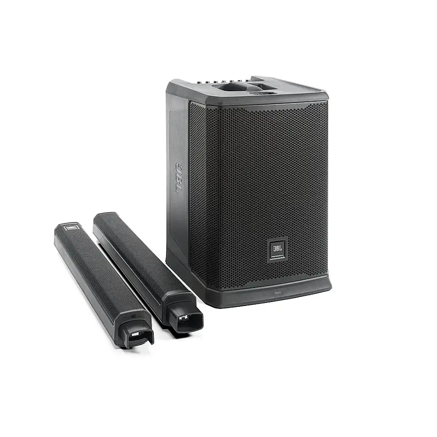 Alt View 14. JBL - PRX ONE All-In-One Powered Column PA Speaker with 7 Channel Mixer and DSP - Black.
