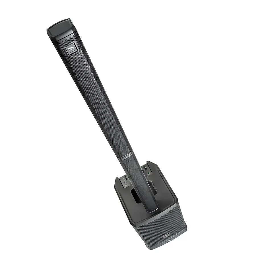 Alt View 16. JBL - PRX ONE All-In-One Powered Column PA Speaker with 7 Channel Mixer and DSP - Black.