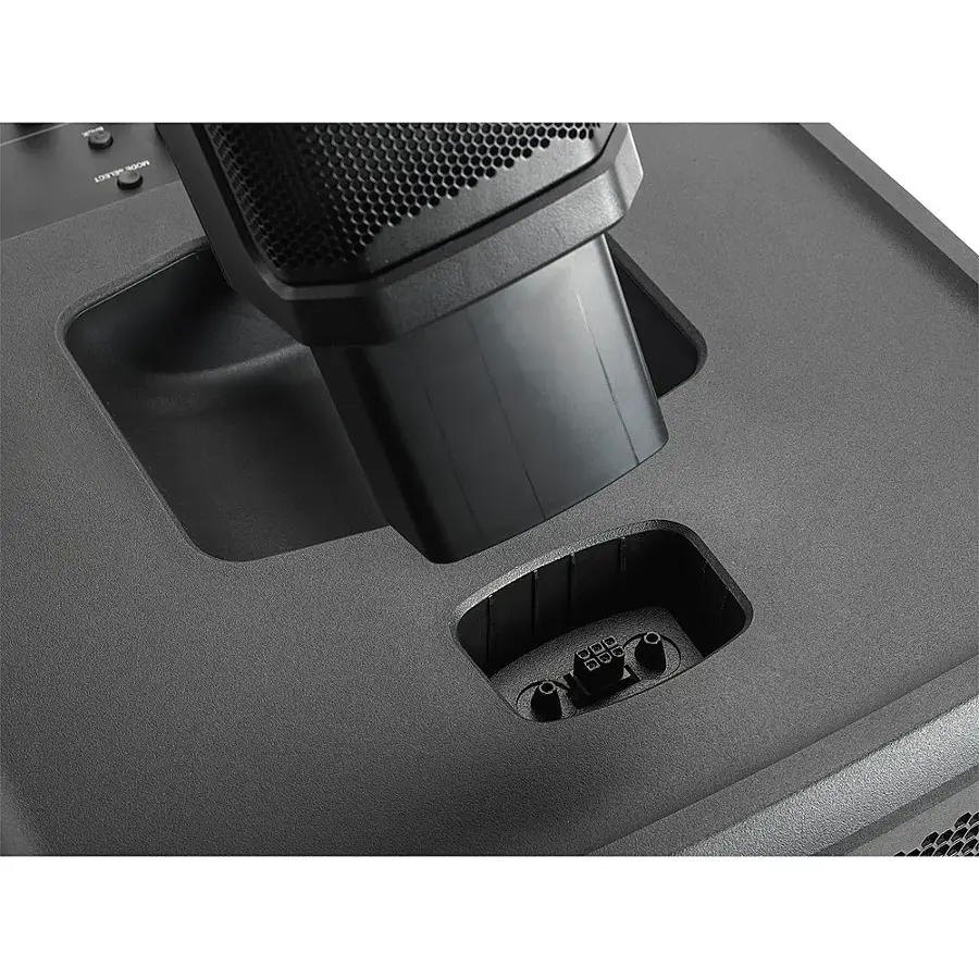 Alt View 17. JBL - PRX ONE All-In-One Powered Column PA Speaker with 7 Channel Mixer and DSP - Black.