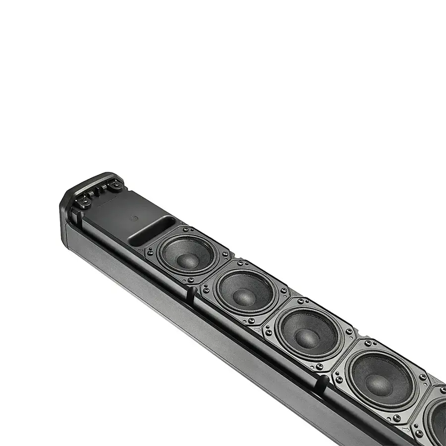 Alt View 21. JBL - PRX ONE All-In-One Powered Column PA Speaker with 7 Channel Mixer and DSP - Black.