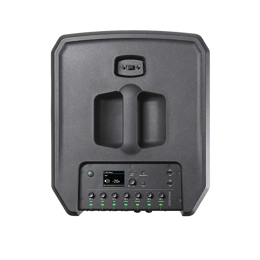 Alt View 22. JBL - PRX ONE All-In-One Powered Column PA Speaker with 7 Channel Mixer and DSP - Black.