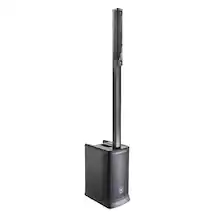 Front. JBL - EON ONE MK2 Portable All-In-One Column PA Speaker System with Rechargeable Battery, 5 Channel Mixer and DSP - Black.