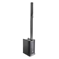 Front. JBL - EON ONE MK2 Portable All-In-One Column PA Speaker System with Rechargeable Battery, 5 Channel Mixer and DSP - Black.
